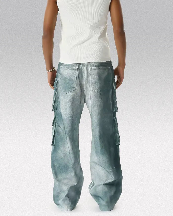 Distressed Cargo Jeans ’Surge’