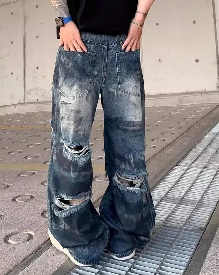 Distressed Ripped Jeans ’Vyron’