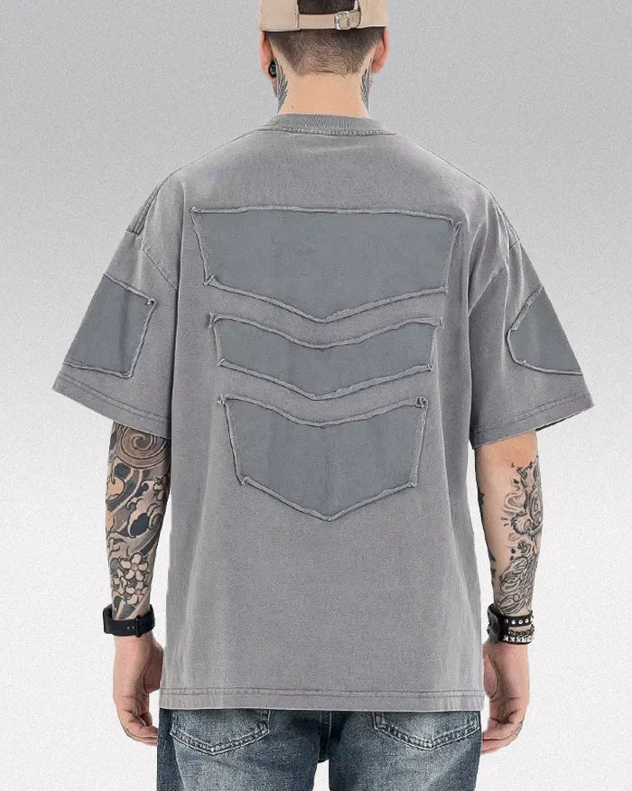 Embroidery t-shirt ’Satoshi’