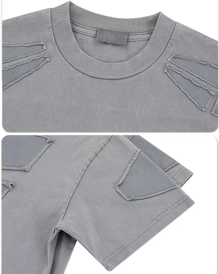 Embroidery t-shirt ’Satoshi’