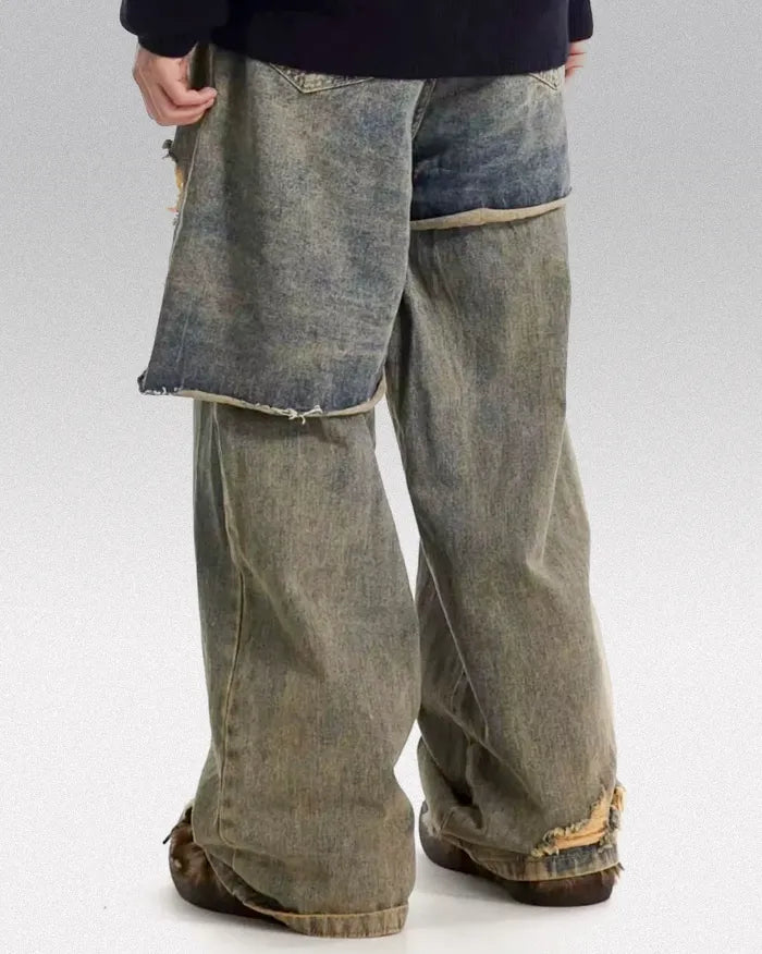 Fake Two Pieces Jeans ’Perigee’