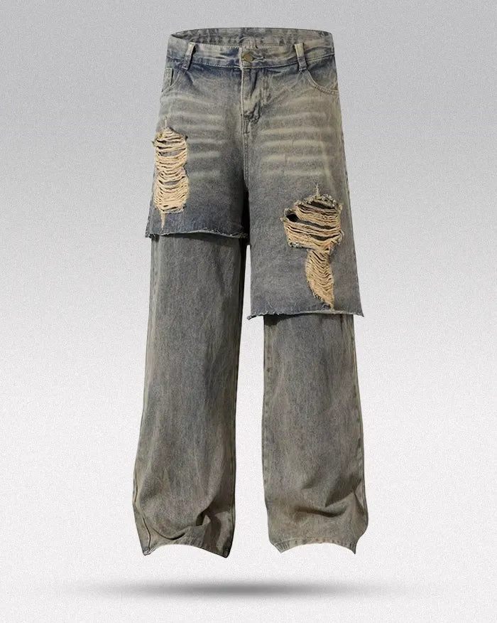 Fake Two Pieces Jeans ’Perigee’