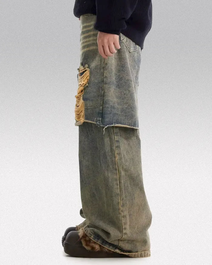 Fake Two Pieces Jeans ’Perigee’