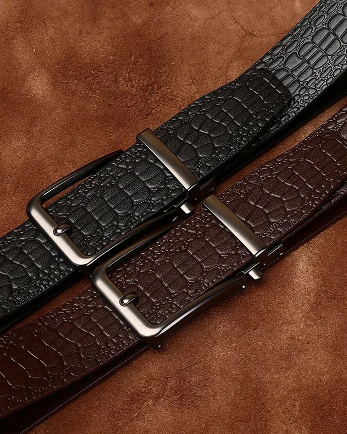 Genuine cowhide leather belt ’Solstice’
