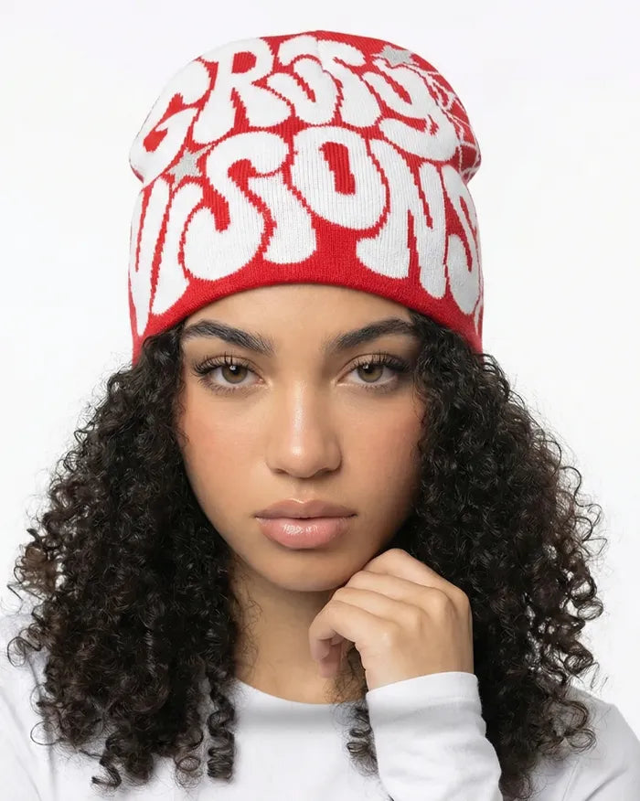 Graphic Beanie Y2K ’Kraken’