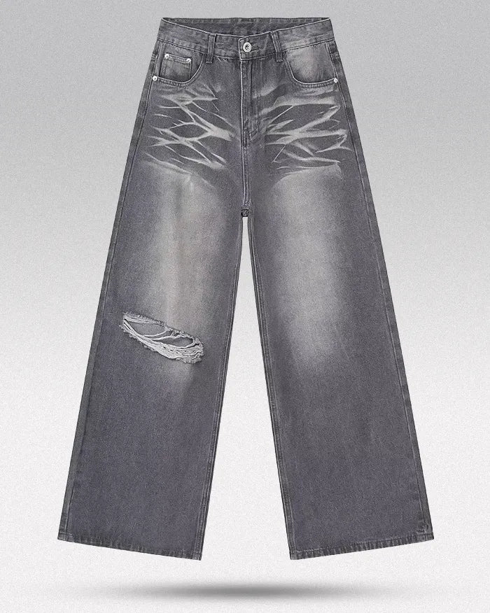 Grey jeans y2k ’Viper’