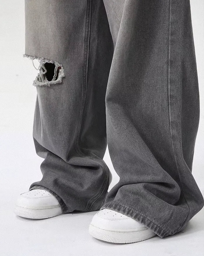 Grey jeans y2k ’Viper’