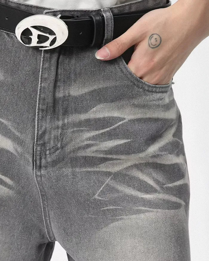 Grey jeans y2k ’Viper’