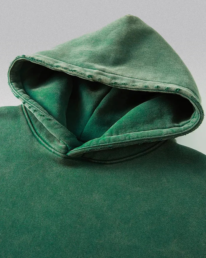 Heavyweight acid wash hoodie ’Plasma’