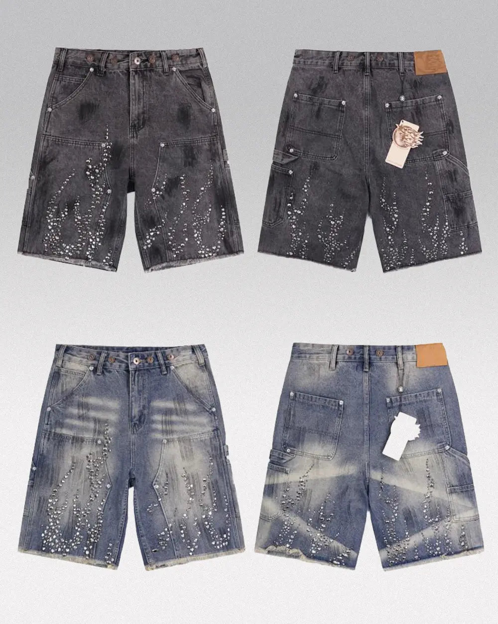 Jorts Rhinestone ’Shard’