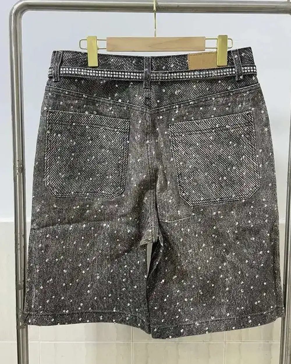 Jorts with Rhinestones Men ’Tycho’