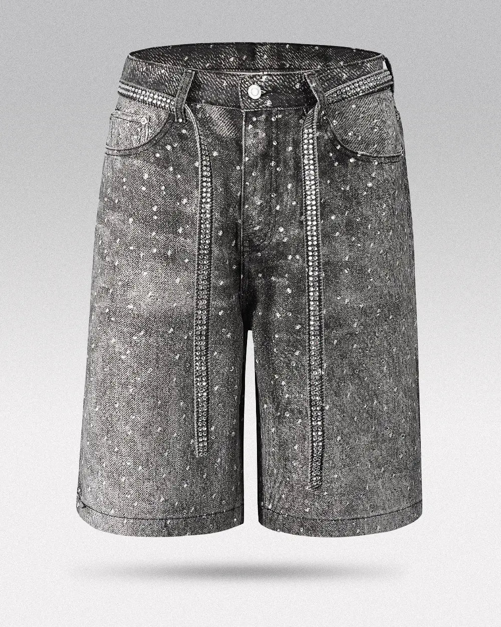Jorts with Rhinestones Men ’Tycho’