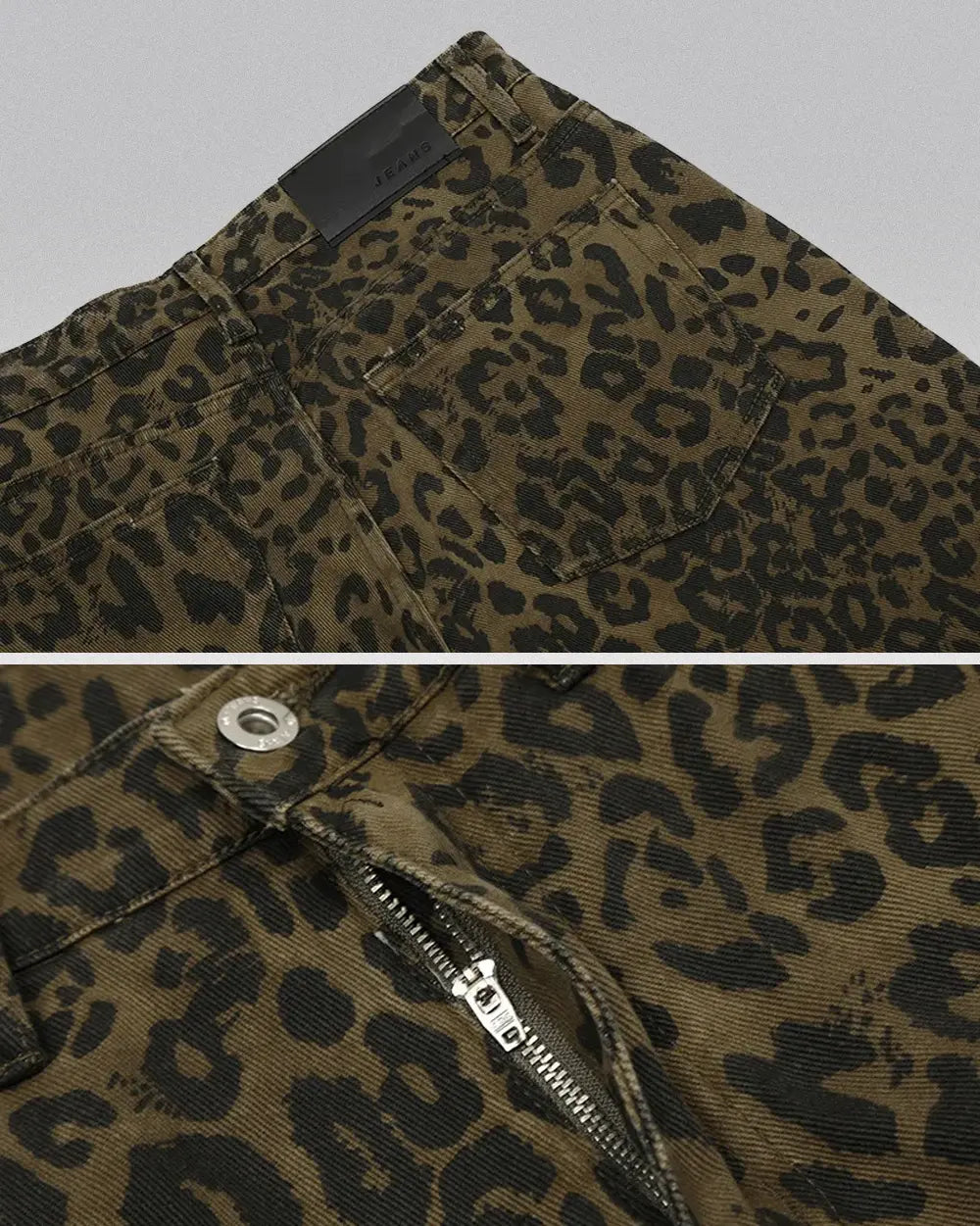 Leopard Jorts ’Watts’
