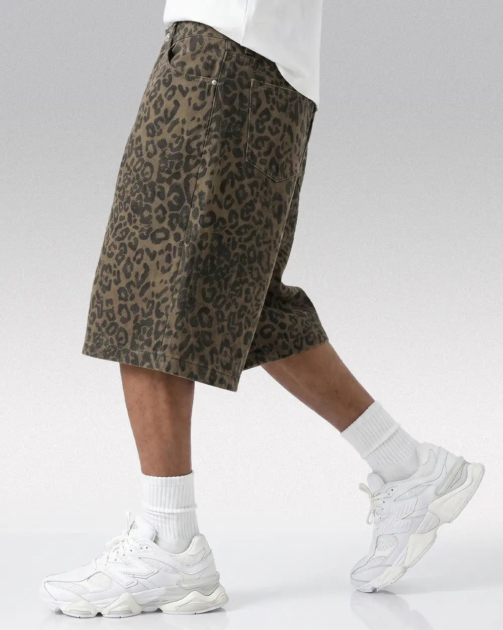 Leopard Jorts ’Watts’