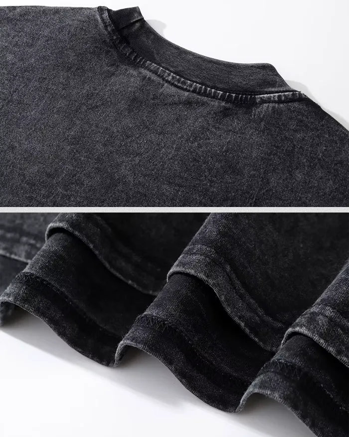 Men oversized t-shirt ’Praying’