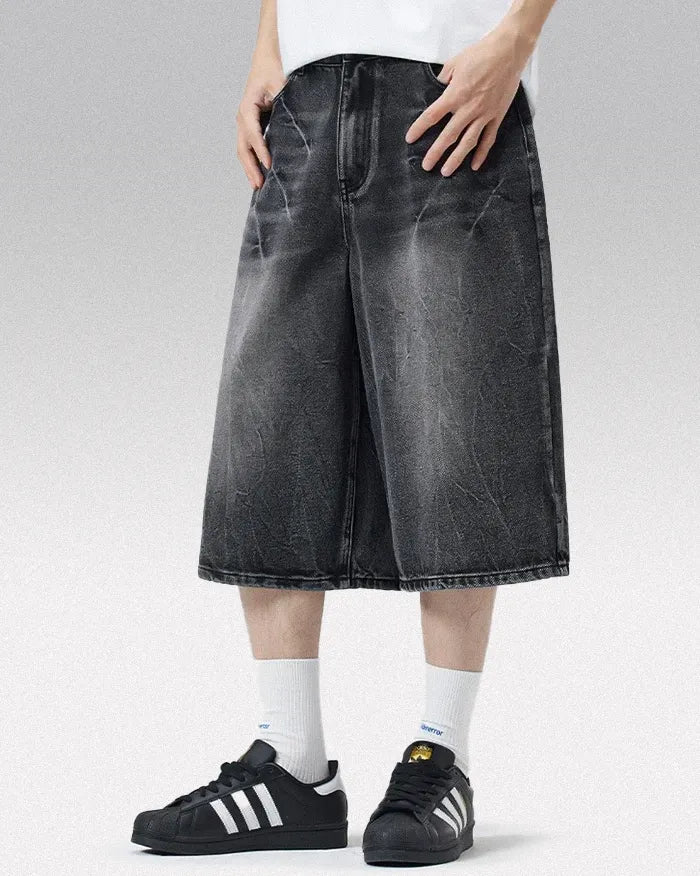 Men’s jorts baggy y2k ’Cryowave’