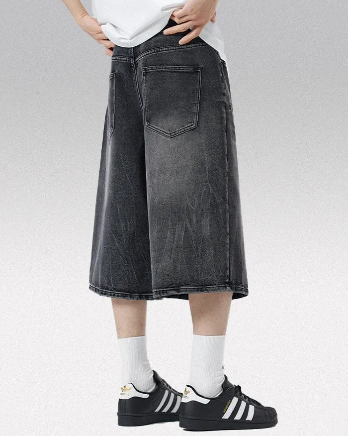 Men’s jorts baggy y2k ’Cryowave’