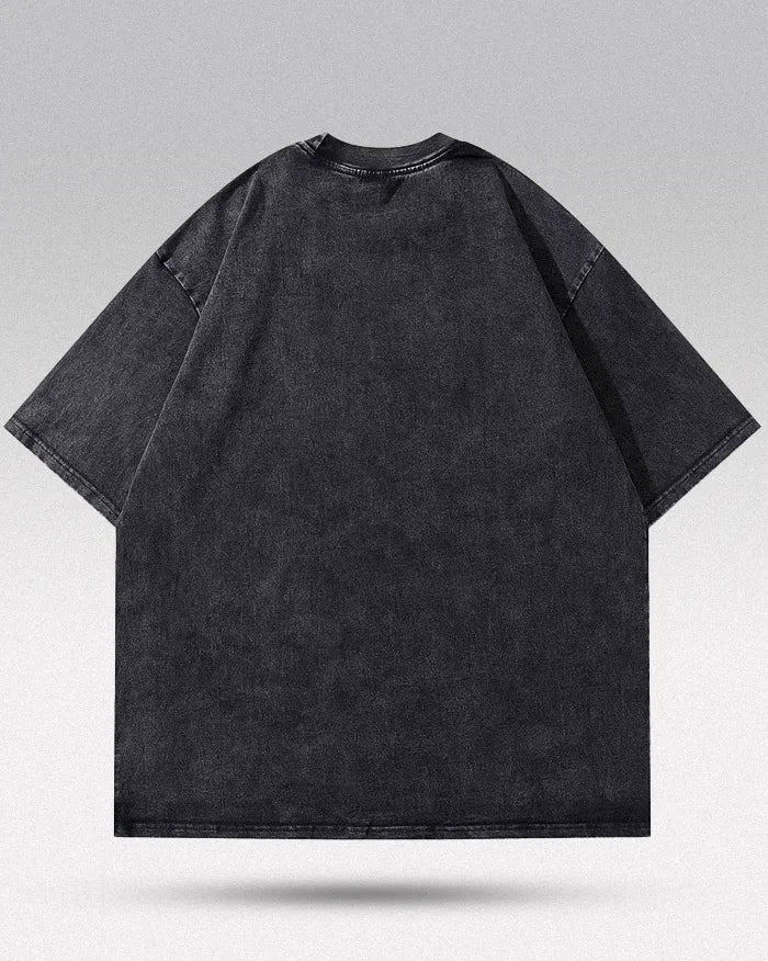 Men’s oversized vintage t-shirt ’One’