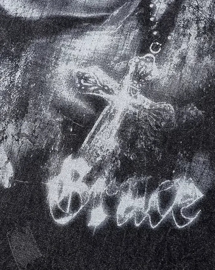 Men’s retro oversized t-shirt ’Faith’