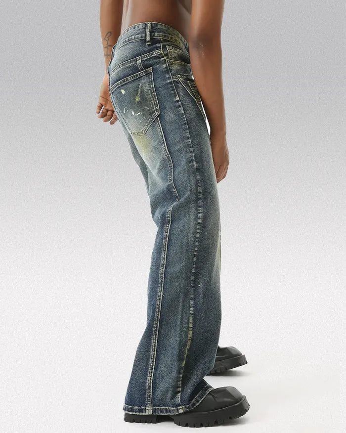 Men’s wide leg jeans ’Quark’