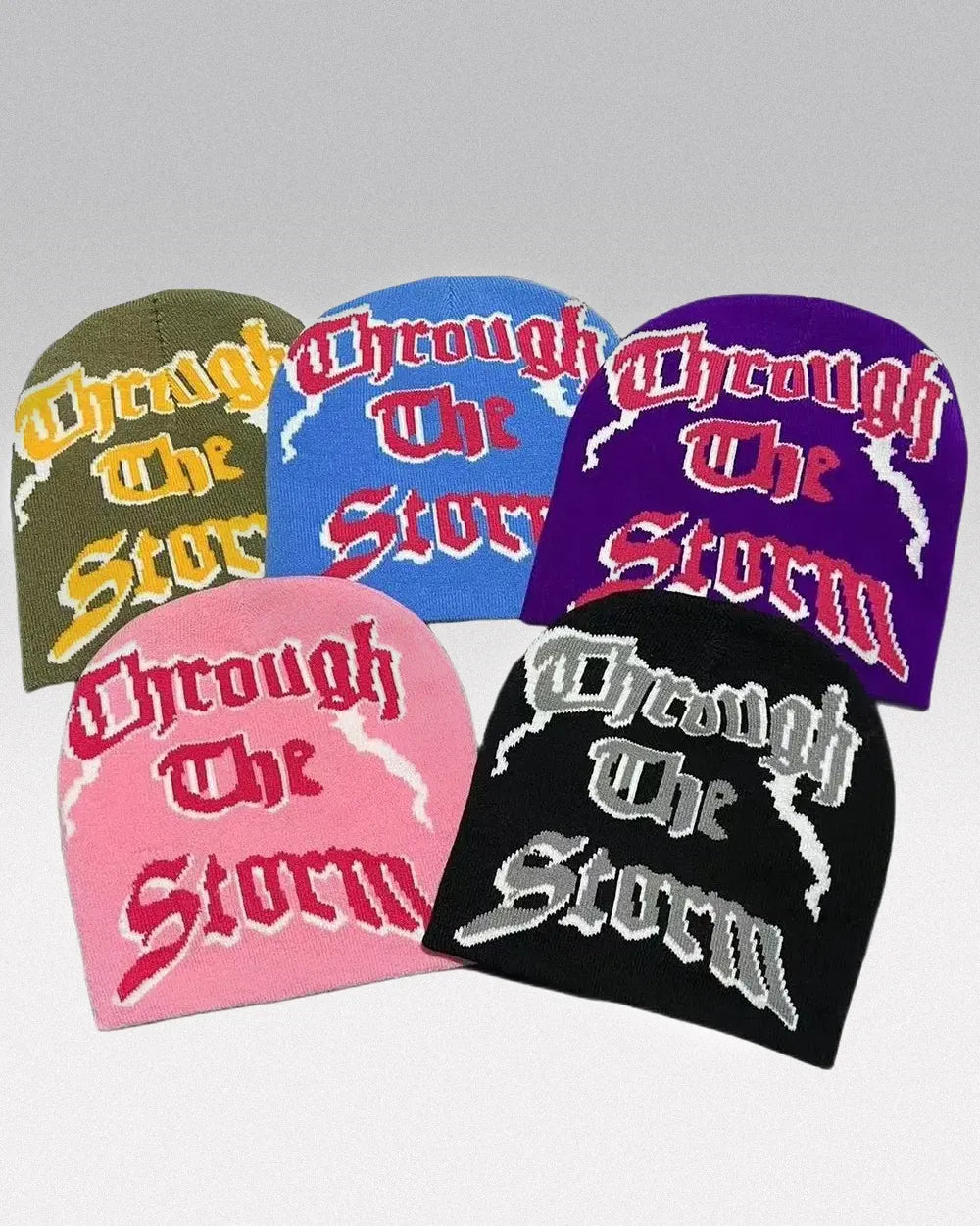 Men’s y2k beanie ’Through’