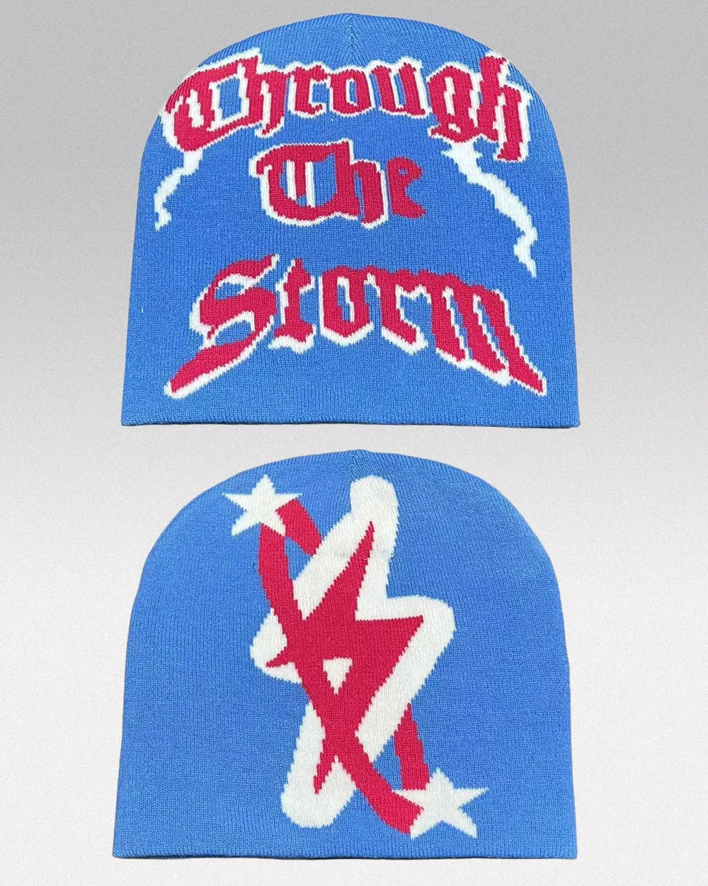 Men’s y2k beanie ’Through’