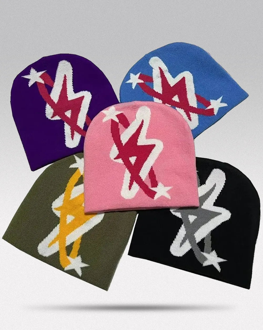 Men’s y2k beanie ’Through’