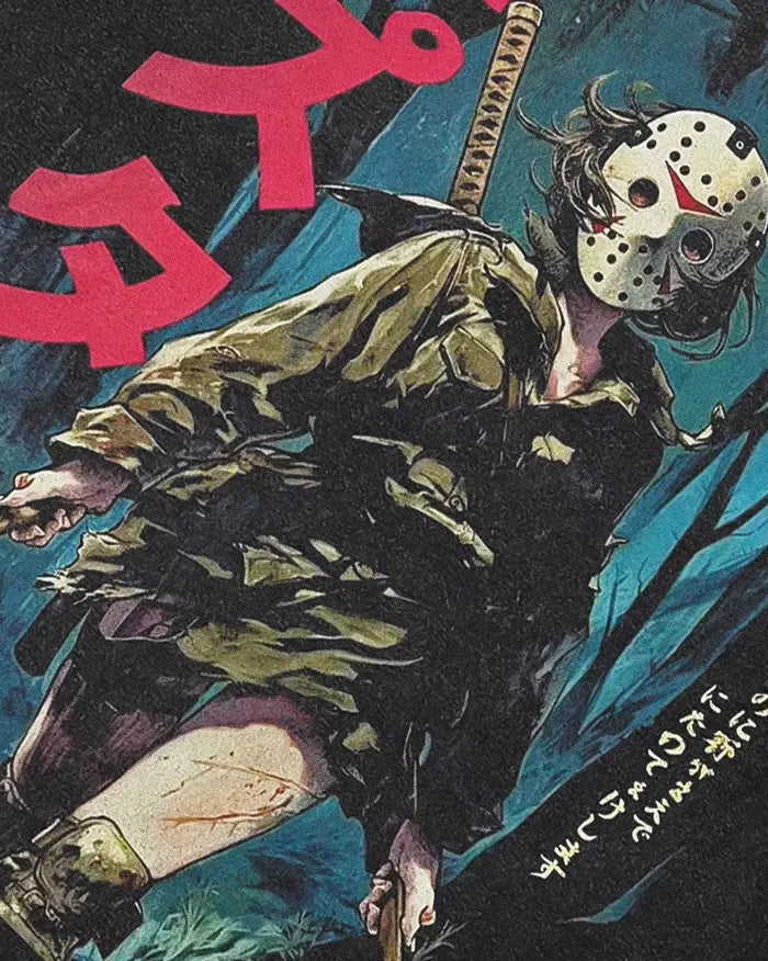 Oversized black t shirt ’Kinetic’