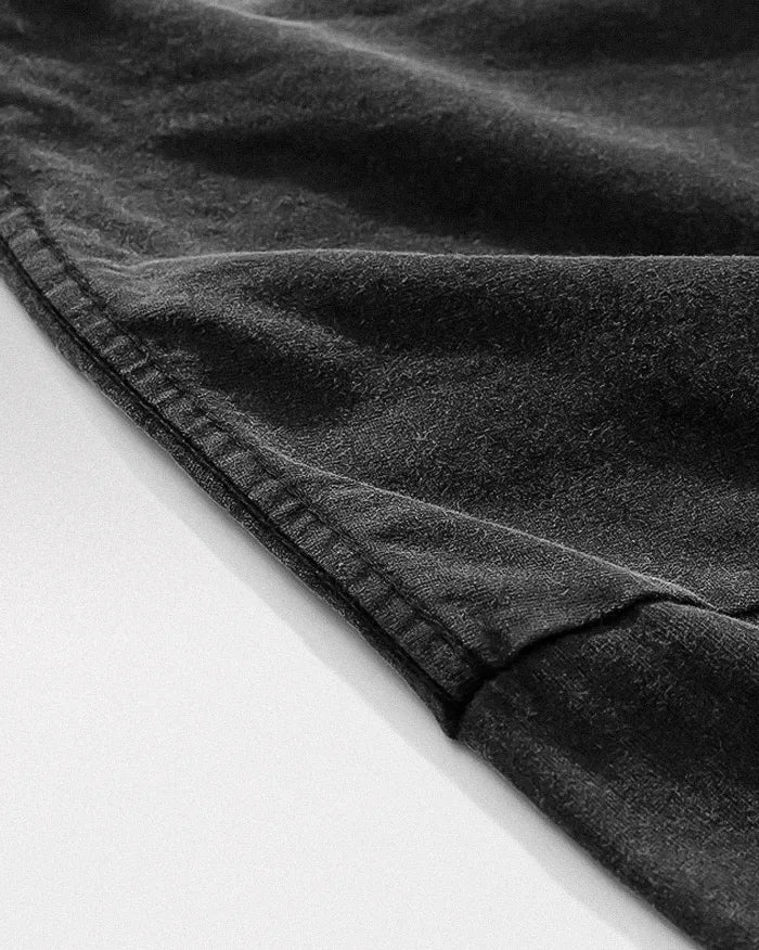 Oversized black t shirt ’Kinetic’