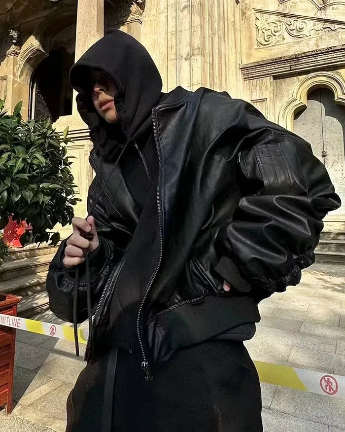 Oversized bomber jacket ’Orbit’