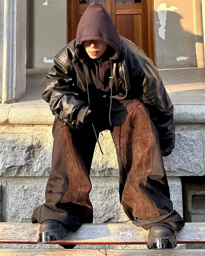 Oversized bomber jacket ’Orbit’