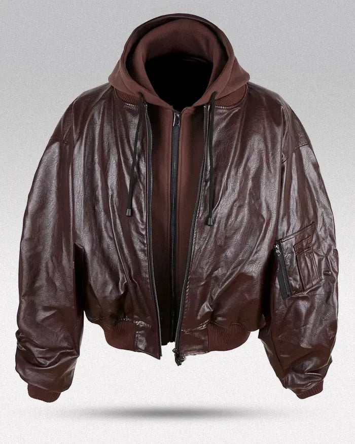 Oversized bomber jacket ’Orbit’