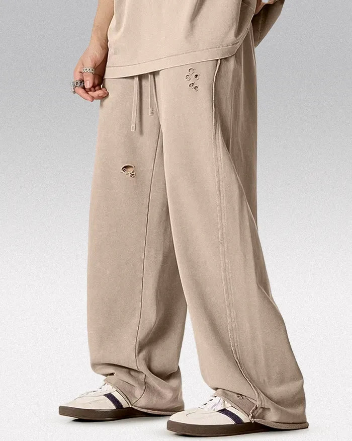 Oversized sweatpants ’Gamma’ - S / Khaki