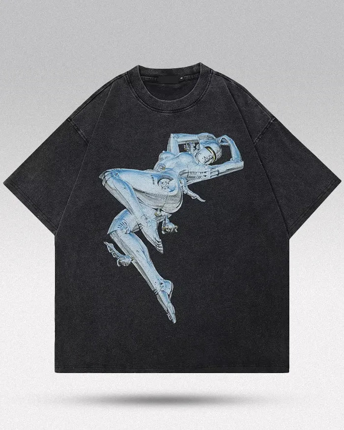 Oversized Y2k shirt ’Cyberion’ - S