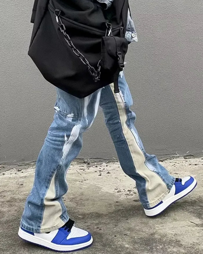 Painted jeans ’Ion’