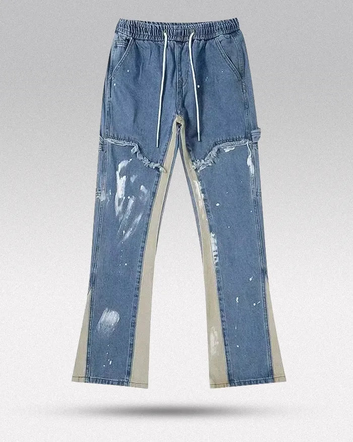 Painted jeans ’Ion’