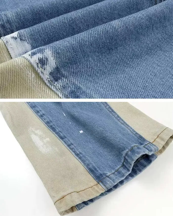 Painted jeans ’Ion’