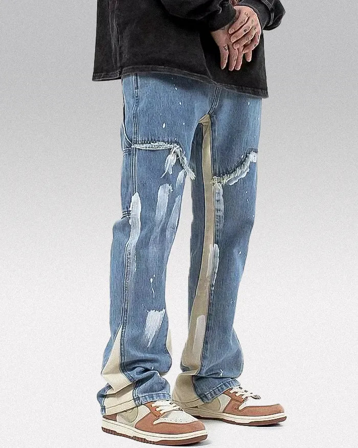 Painted jeans ’Ion’
