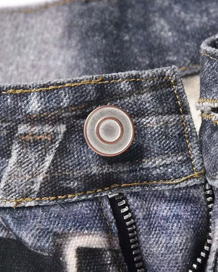 Printed Jeans ’Lyric’