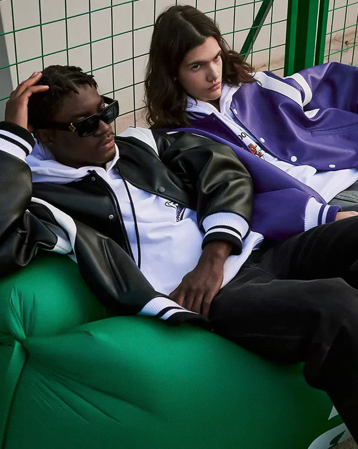 Pu Leather Bomber Jacket ’Horizon’