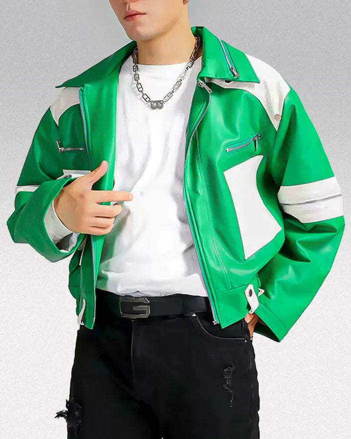 PU Leather Jacket ’Prisma’