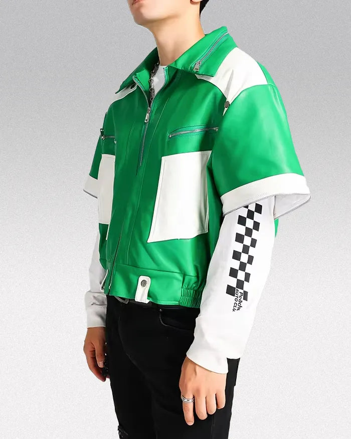 PU Leather Jacket ’Prisma’