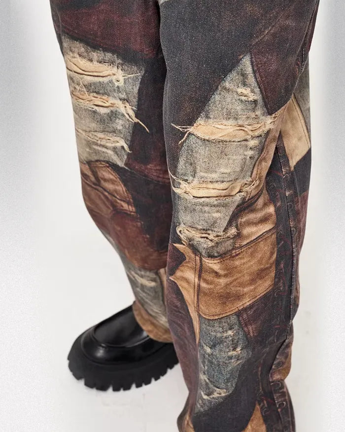 Retro Ripped Jeans ’Quasar’