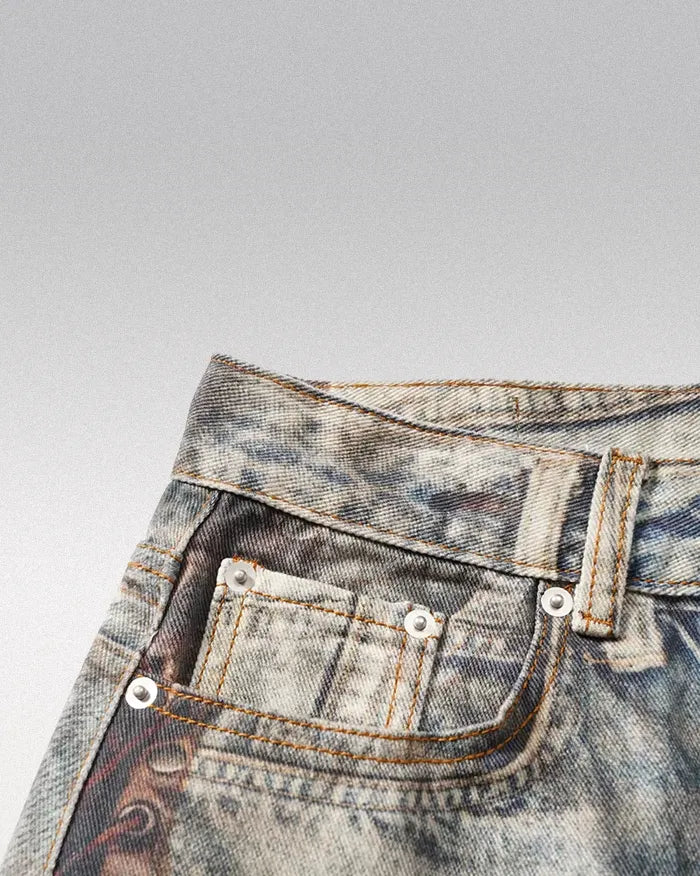 Retro Ripped Jeans ’Quasar’