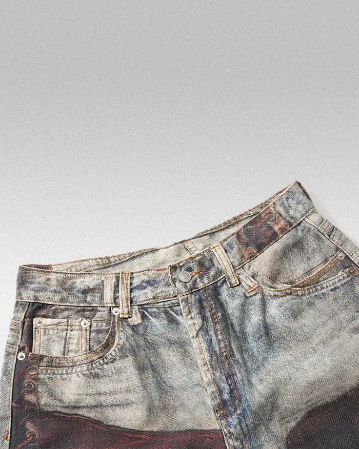 Retro Ripped Jeans ’Quasar’