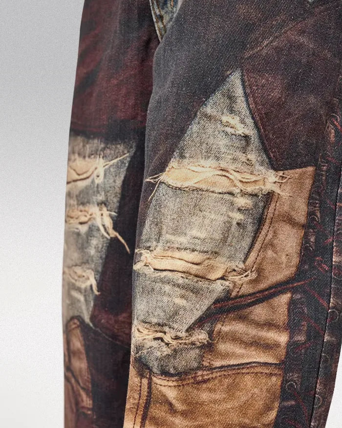 Retro Ripped Jeans ’Quasar’