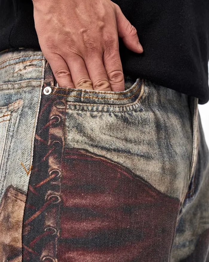 Retro Ripped Jeans ’Quasar’