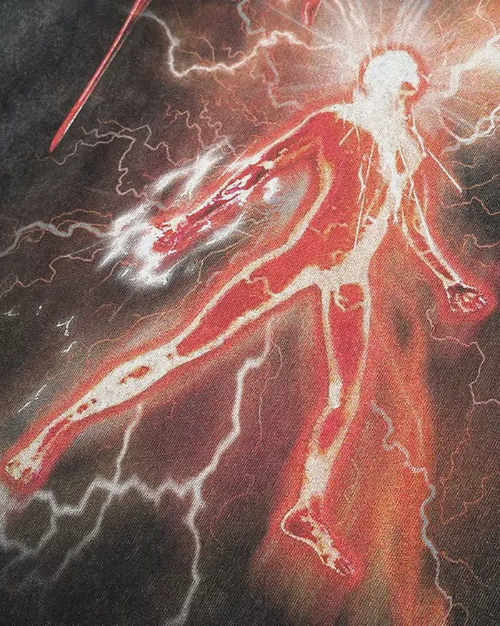 Retro style t-shirt ’Pulsewave’