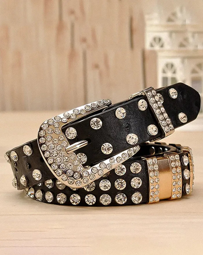 Rhinestone belt ’Haze’