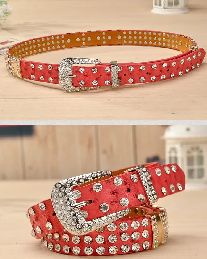 Rhinestone belt ’Haze’